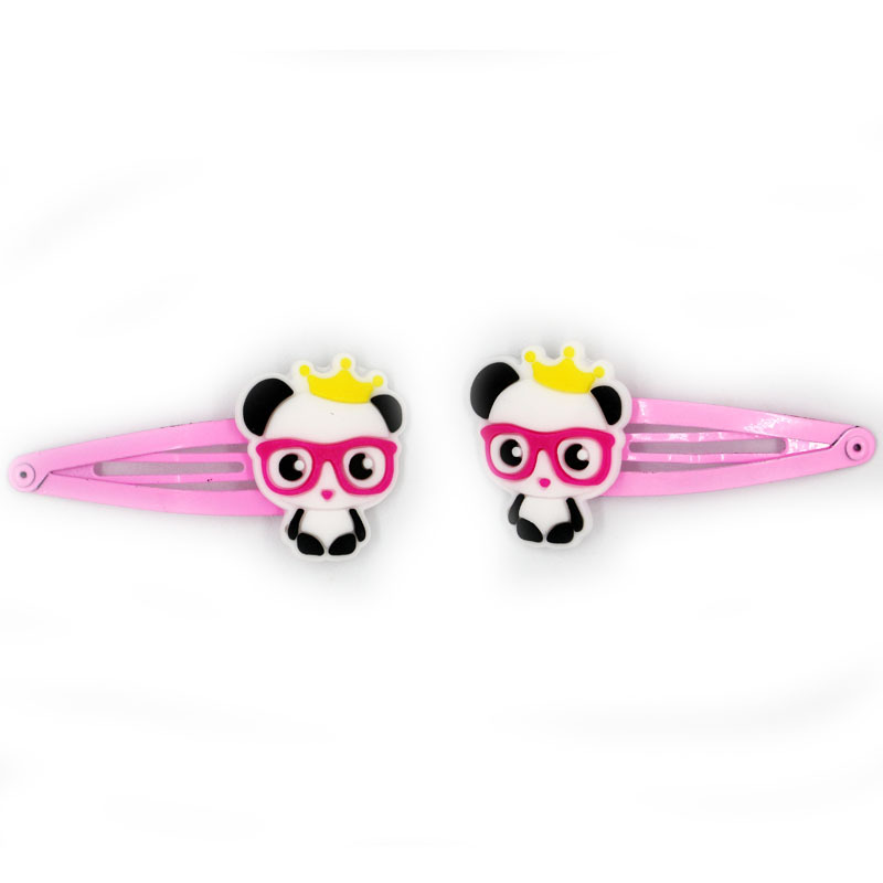 Fashion Panda Pvc Epoxy Hair Clip 1 Piece display picture 3