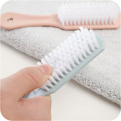 T plastic small brush, shoe cleaning brush, minimalist soft bristle shoe brush, laundry brush, clothing board brush, shoe brush