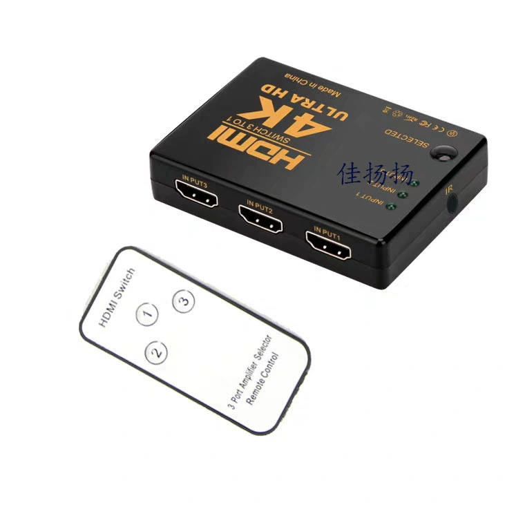 HDMI1080P Switch Three -in -one HD computer display 4K*2K 3 Inlet 1 Video Distributioner