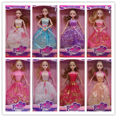 兒童芭比洋娃娃過家家女孩玩具幼兒園舞蹈開學畢業禮物地攤包郵