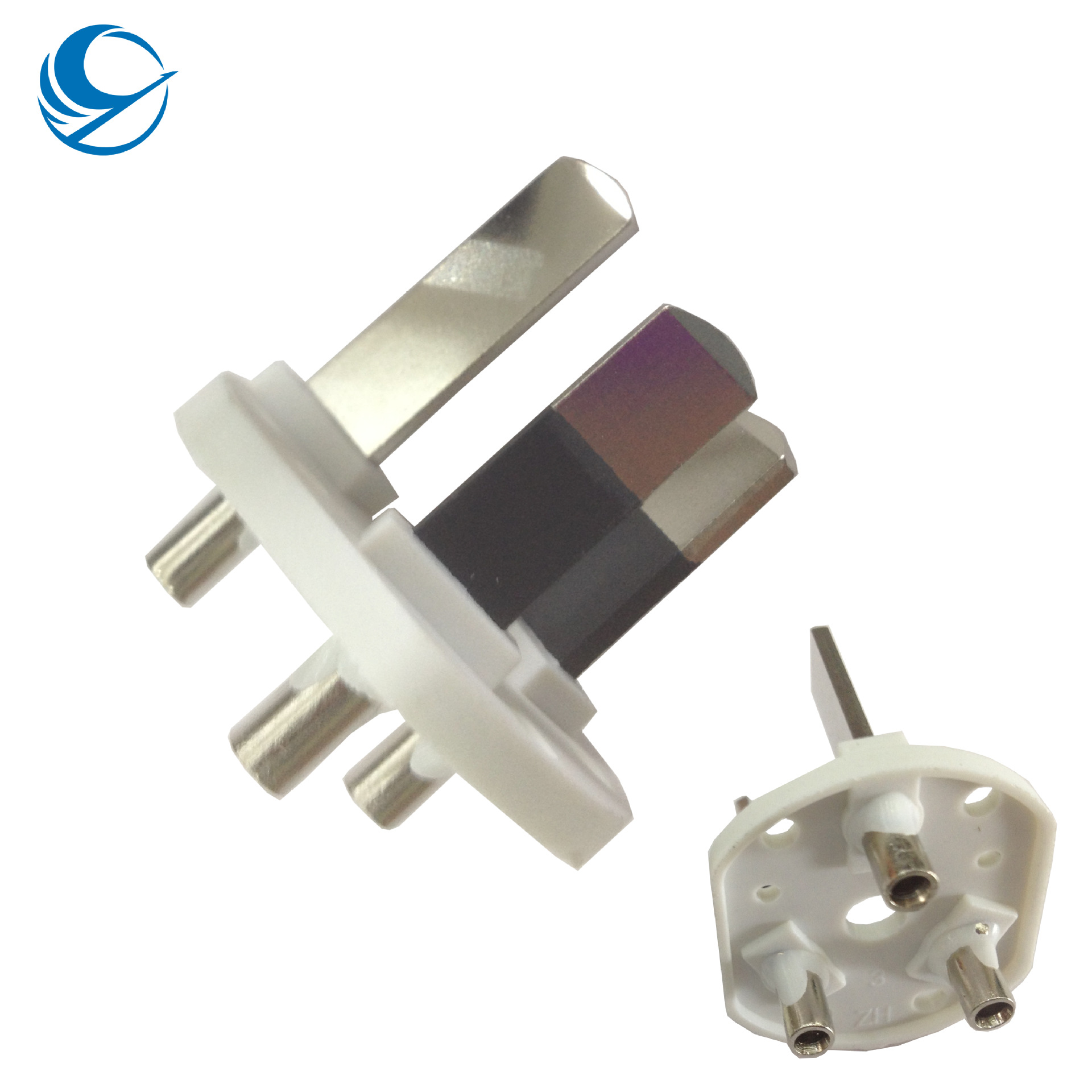 澳式包胶片 澳式一体式支架澳规两芯支架 澳大利亚三插头澳洲