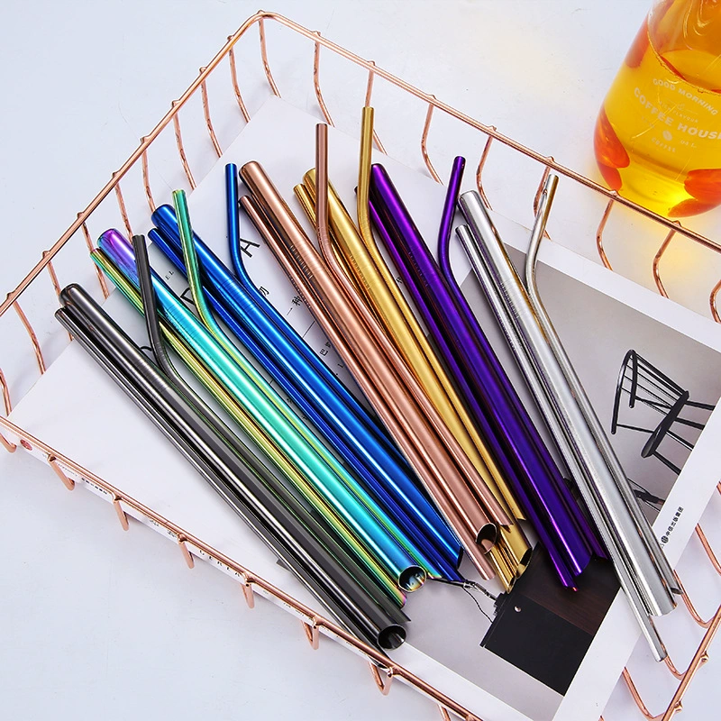 Creative straw stainless steel, set