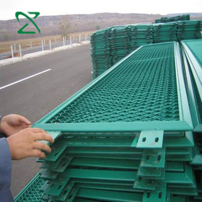 厂家供应高速公路防眩网中央隔离防护栏网防昡目护栏防眩网