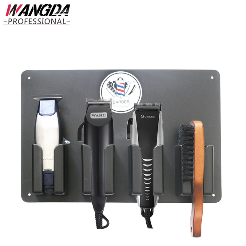 Barber Clipper Bracket Electric push shear hanger Place Electric push scissors Hairdressing Electric push Shelf Plug in