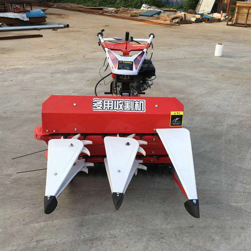 家用式小型手推收割机 稻麦割晒机 半自动收割机价格