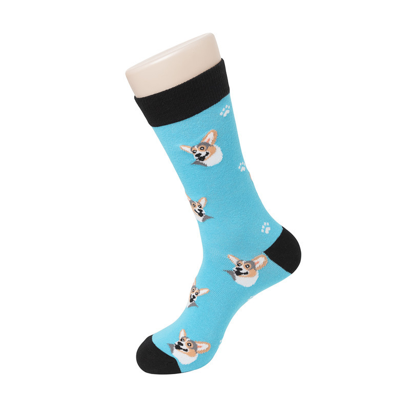65g Weight Socks Classification Socks Lingerie Type Cotton (more than 50%) Fabric Type A Pair Quantity Casual, Daily Occasion Animal, Color Block Pattern All Seasons Season Unisex Gender Cute Style A Pair Cute Unisex Animal Color Block Cotton (more Than 50%) Crew Socks 36