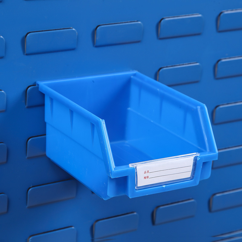 Chuyu caja de piezas montadas en la parte posterior caja de plástico al por mayor material de la caja de herramientas de hardware electrónico agujero cuadrado Louver caja de tablero colgante