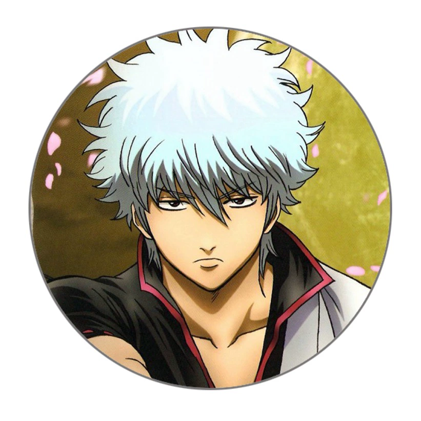 Аниме держатель для телефона, рамка Gintama, ленивый держатель, несколько вариантов, серебристый