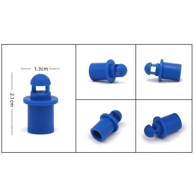 Moriyu azul mini atomización boquilla de pulverización refractiva 1.0 tubo PE sin impuestos