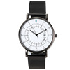 Steel belt, fashionable trend watch, quartz watches for leisure, simple and elegant design