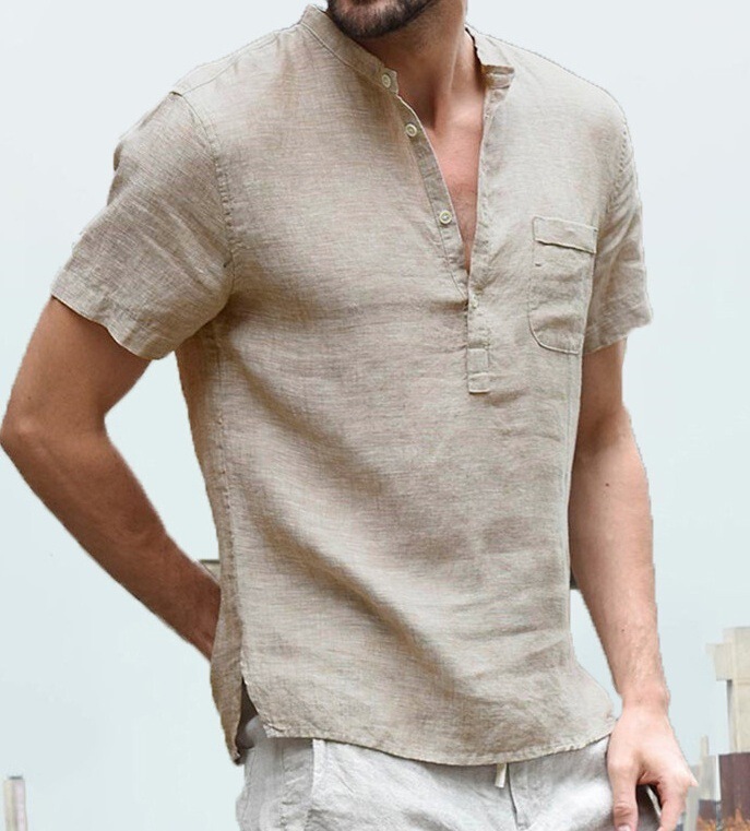 Special Offer Summer Cotton and Linen Shirts Cross-Border Ebay Popular Men's Anti-Cotton and Linen Shirts Casual Linen Pure Color Shirts Special Offer Summer Cotton and Linen Shirts Cross-Border Ebay Popular Men's Anti-Cotton and Linen Shirts Casual Linen Pure Color Shirts