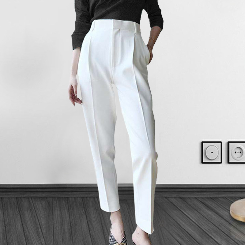 Casual High Waist Trousers For Women