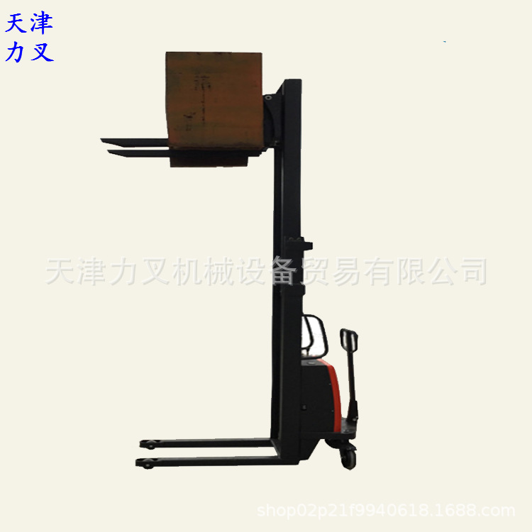 供应电动智能叉车液压堆垛车自动堆高搬运机 充电式电瓶升降机