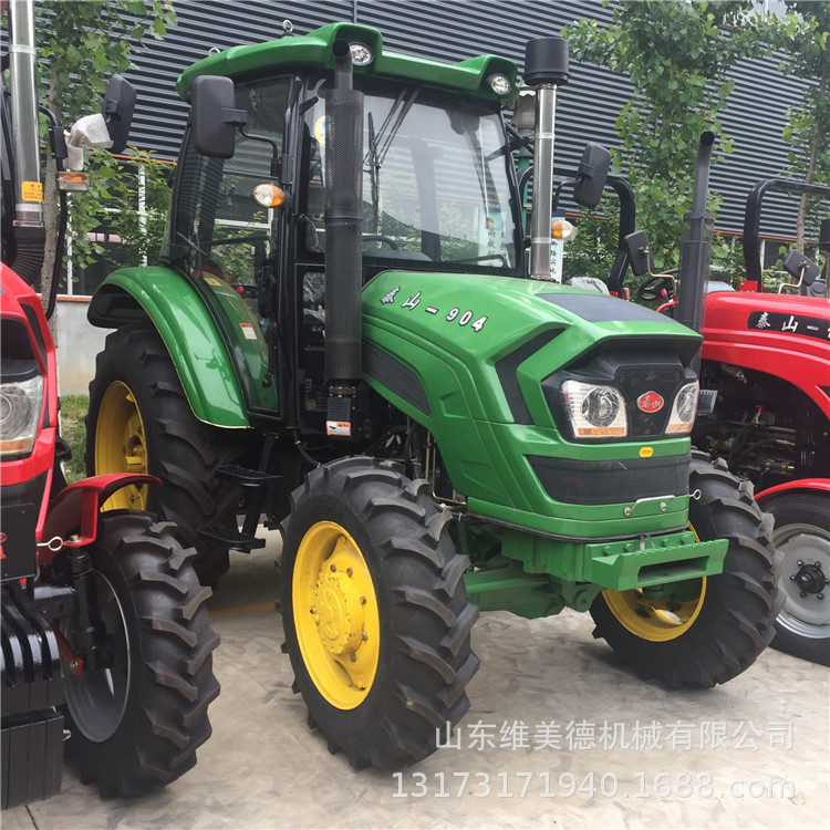 泰山804四驱农用拖拉机 外贸出口四轮拖拉机 随订随发 厂家现货