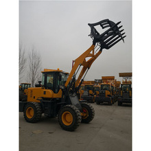 实力厂家小型装载机工程建筑工地养殖场用小铲车农用推土机抓草机