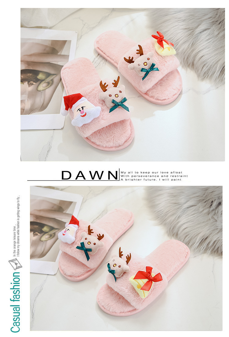 new women s autumn winter plush slippers NSPE13426