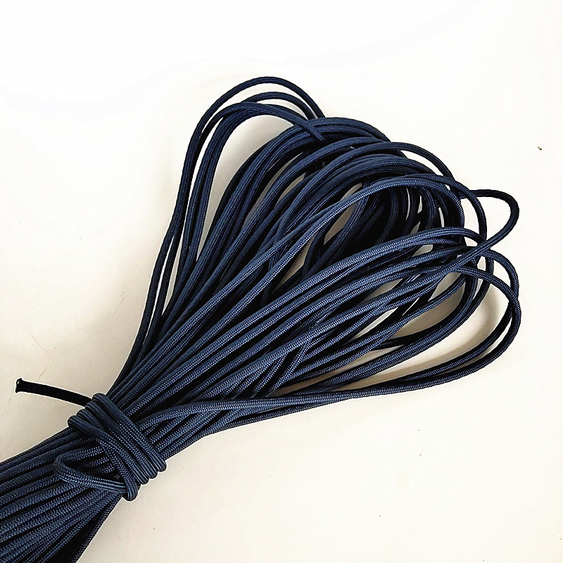 5mm非洲鼓绳扣绳 藏蓝色扁鼓绳 高强涤纶耐磨绳 专业鼓绳厂家直销