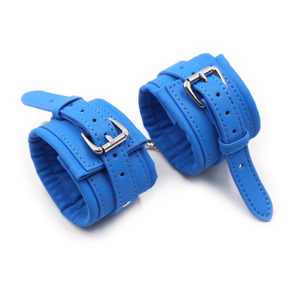 Venta al por mayor de productos para adultos de fábrica: esposas gruesas para muñecas, juguetes alternativos, pulseras, correas para muñecas, ataduras de bondage. image 3