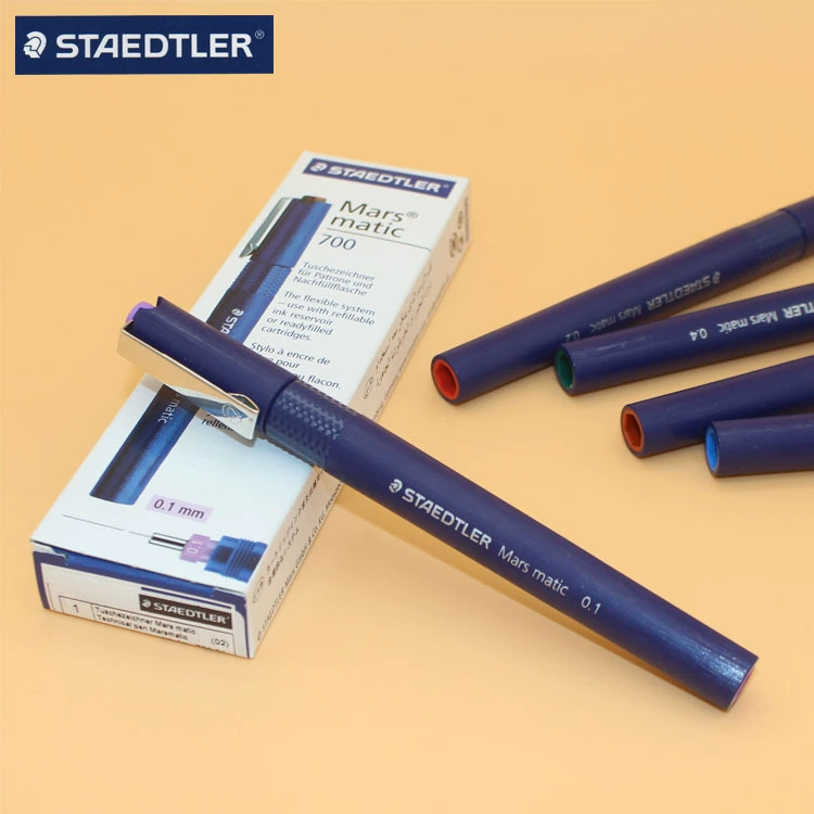 Ручка для рисования Staedtler серии 700, Германия. Высококачественная игольчатая ручка для рисования, которую можно добавлять в чернила.