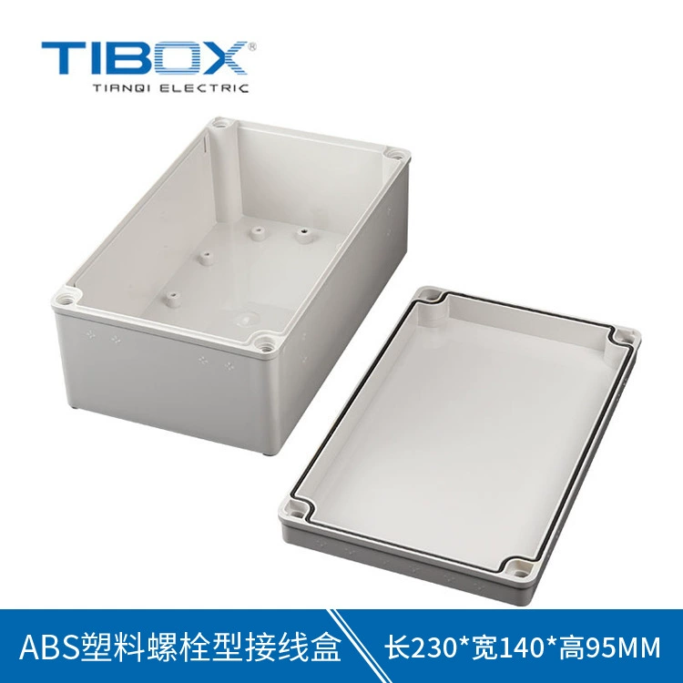 Коробка распределительной коробки ip66switch Кабеля Распределительной Коробки 230x140x95 болта водоустойчивого ABS пластичная водоустойчивая