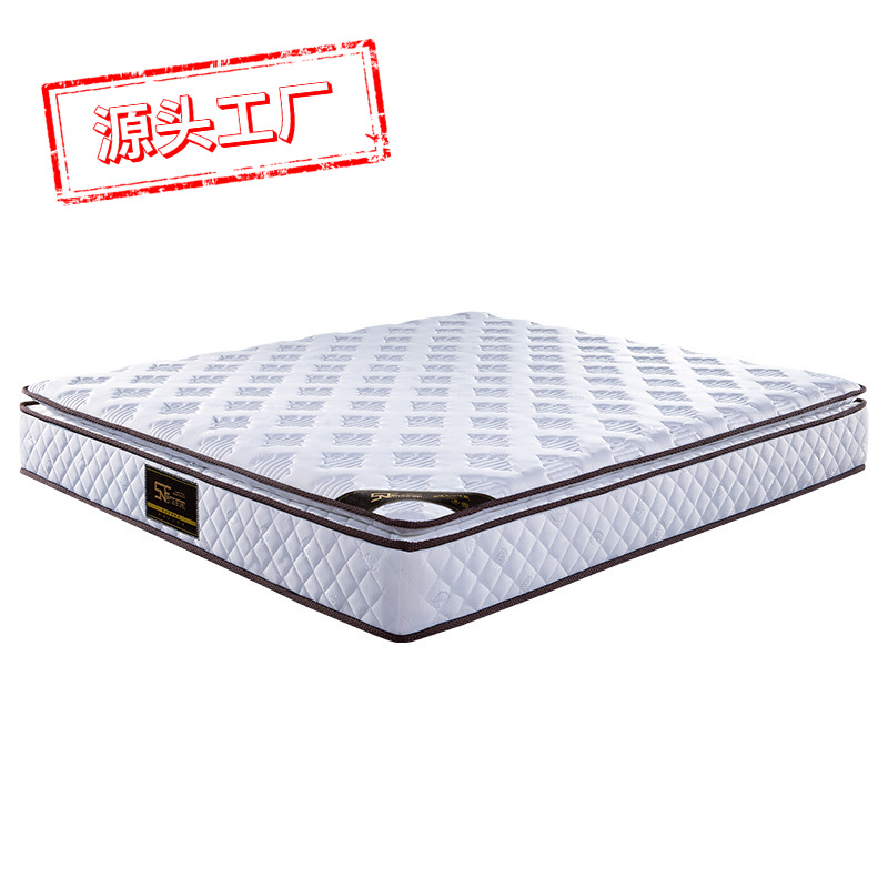 YD五星级酒店天然乳胶床垫独立弹簧床垫席梦思厂家批发包物流|ru