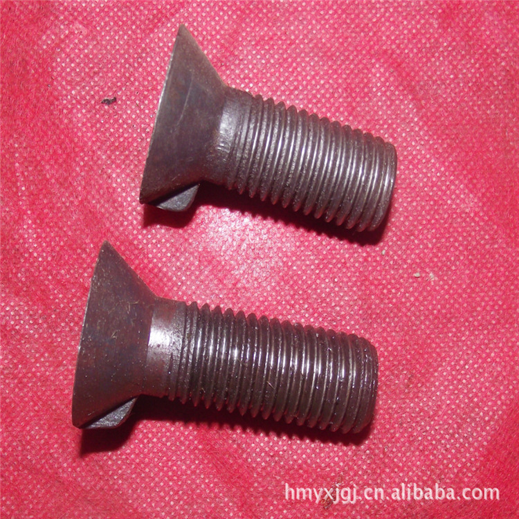 现货供应M20*70沉头带榫螺栓 碳钢4.8级单耳螺栓 可加工定制