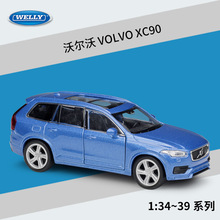 WELLY威利1：36沃尔沃 VOLVO XC90 SUV仿真合金汽车模型回力车