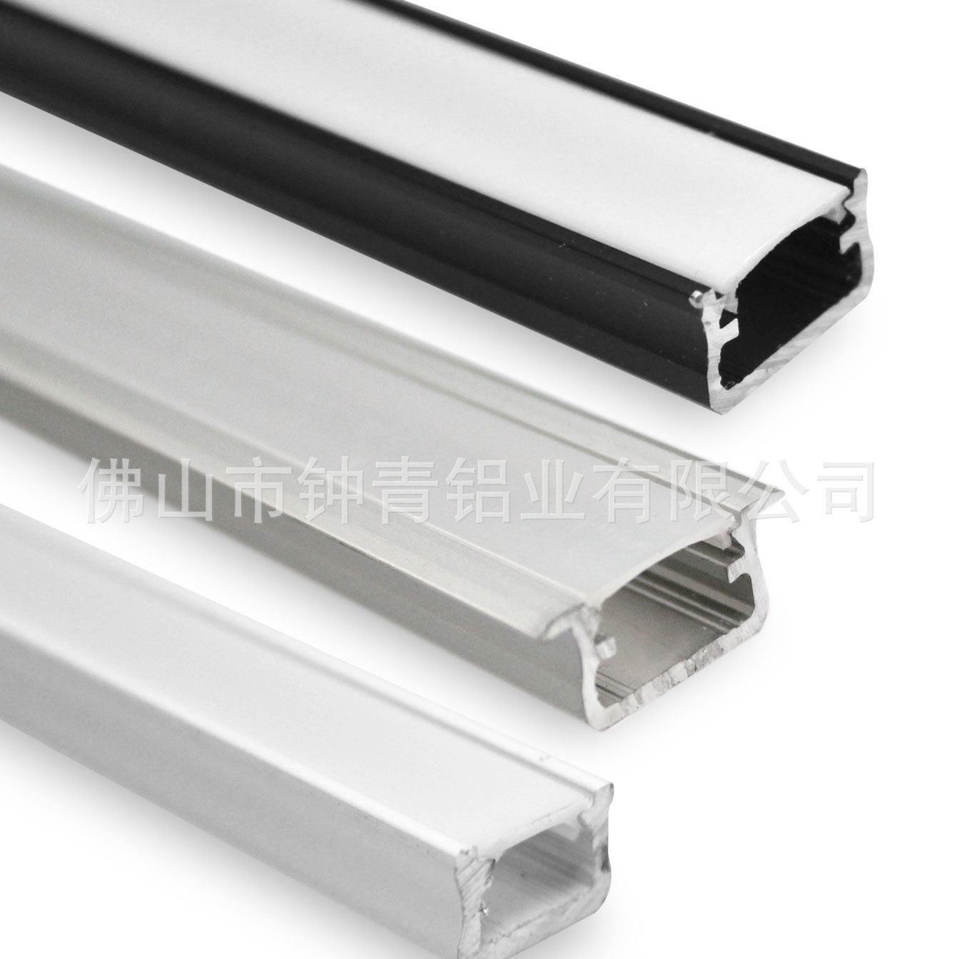 优品质LED灯铝合金外壳U型铝槽条形灯外壳灯槽灯条铝型材厂家定做