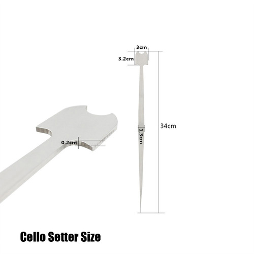 Cello/Double Cello Sound Column Hook Setter Tools Cello Double Bass Setter