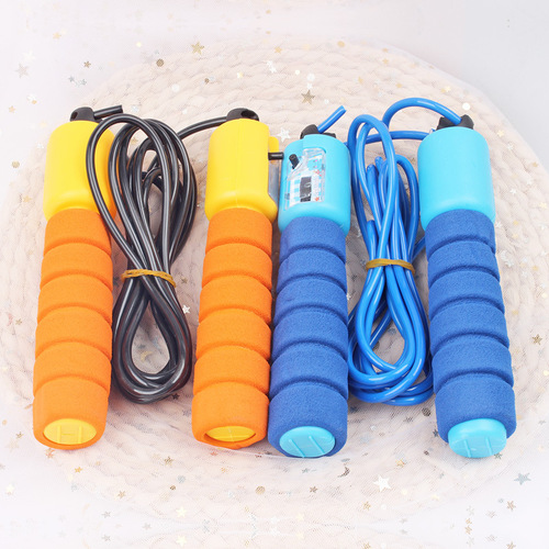 Sponge counting rope skipping pattern skipping rope students high school entrance examination fitness skipping rope fitness skipping rope aerobics