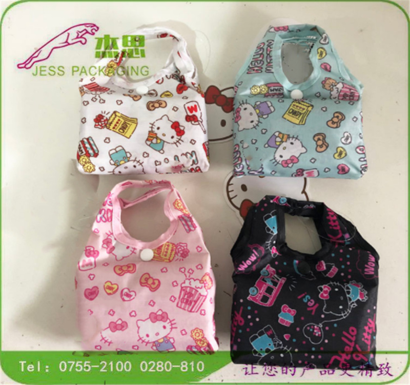 设计新款尼龙手提包大容量购物包单肩包背包量大从优