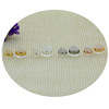 Silica gel earrings, non-slip high-end resin stainless steel, South Korea, wholesale