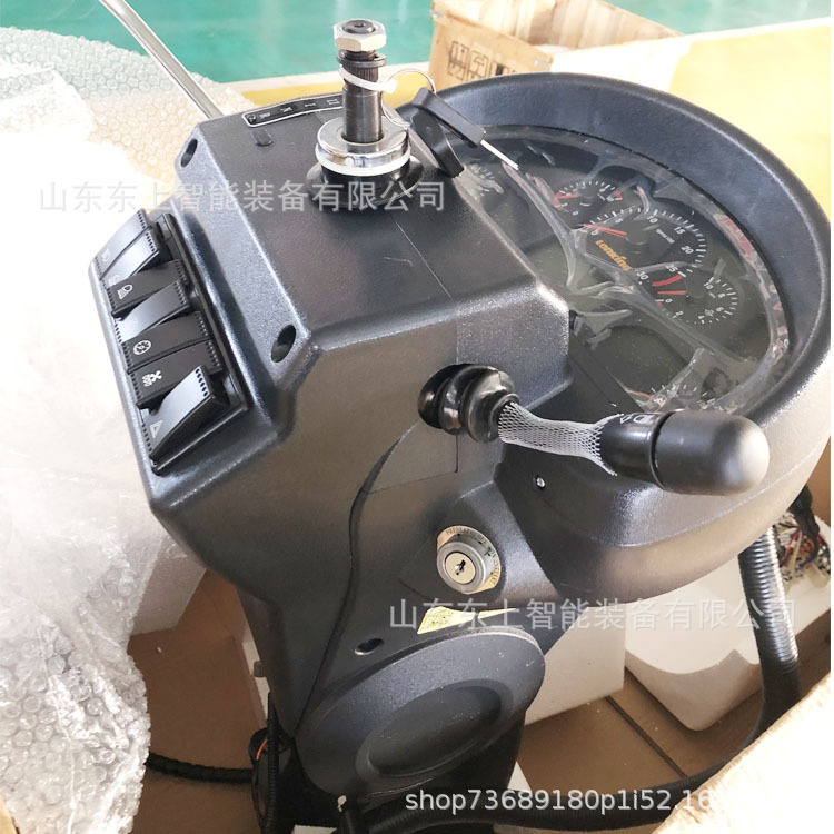 批发供应龙工50铲车仪表盘 铲车驾驶室内饰座椅方向盘