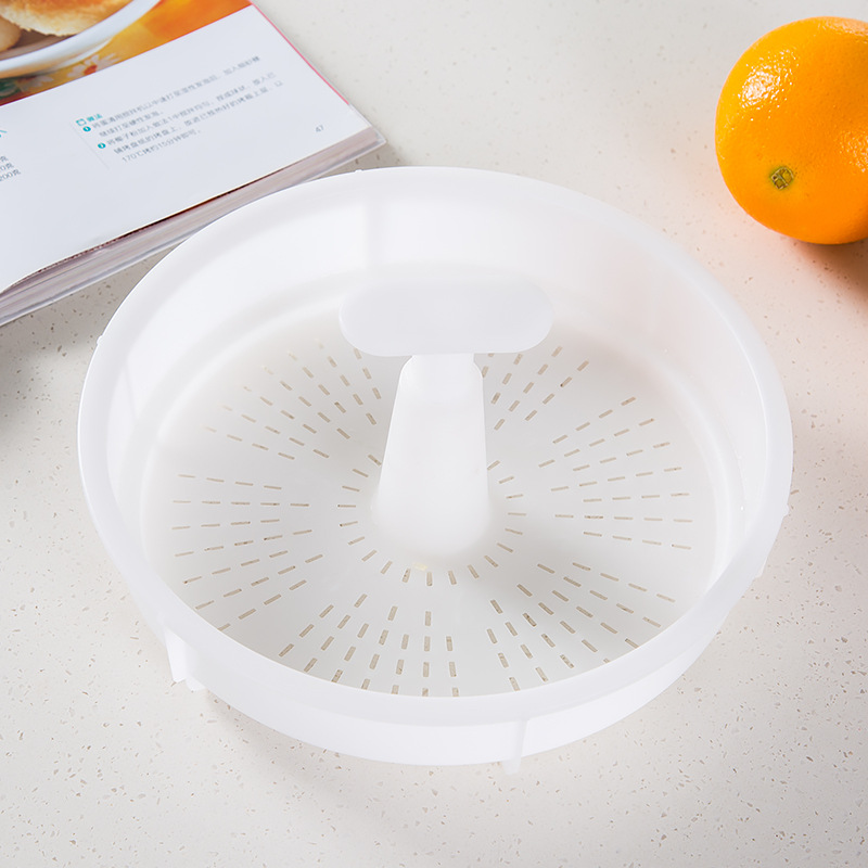 10l酵素桶配套多功能过滤压网 食品级pp塑料压网 水果发酵桶压网