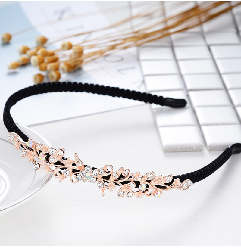 Fashion Headwear Crown Rhinestone Headband Full Diamond Headband display picture 4