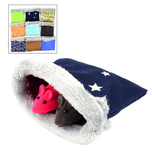 Hamster colorful cotton nest autumn and winter supplies long-staple cotton cold-proof and warm winter cotton toys