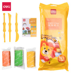 Getil 67850 Chalk Dust Set Toy Clay 12 Colors Lightweight Clay Set Children's Clay Toy