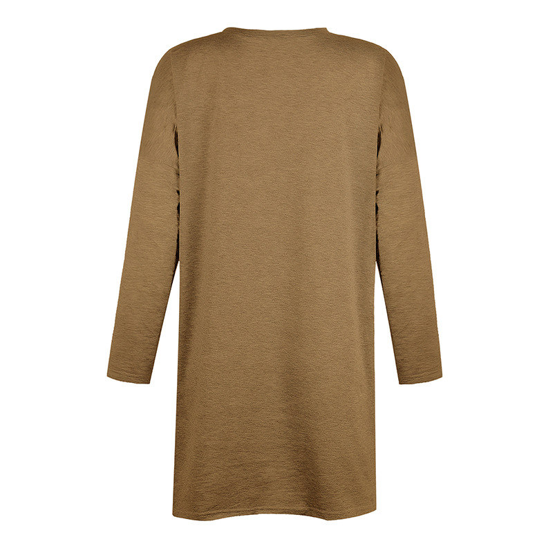 new fall/winter long-sleeved loose long T-shirt  NSZH28768