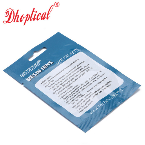Lens tinting powder, resin lens tinting powder, tint-free spectacle lens tinting powder, eyeglass accessories