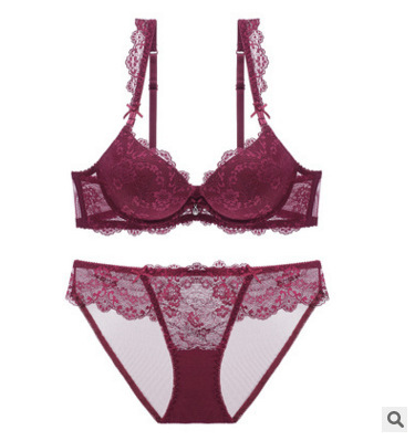 Manufacturer wholesale push up underwear girls underwear girl sexy adjustable bra set 9168 model