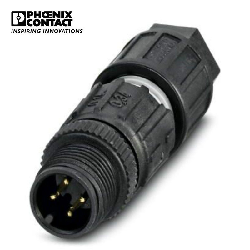 菲尼克斯 传感器/执行器连接器 - SACC-M12MS-4QO-0,34 - 1641714