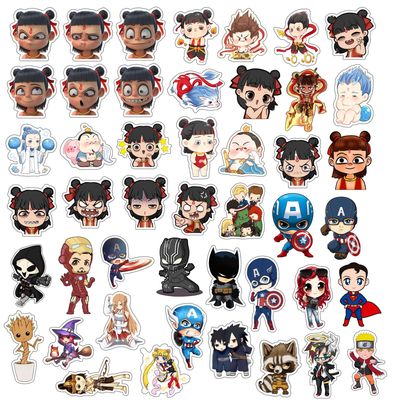 哪吒魔童降世胸针 漫威亚克力徽章卡通胸牌定制 抖音网红胸章别针