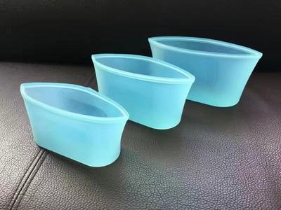 跨境专供多功能硅胶食品保鲜袋可水洗密封拉链保鲜盖储物袋食品袋