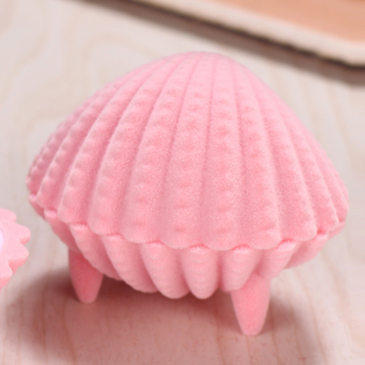 欧式贝壳耳钉盒耳环盒项链盒吊坠珠宝饰品收纳首饰盒