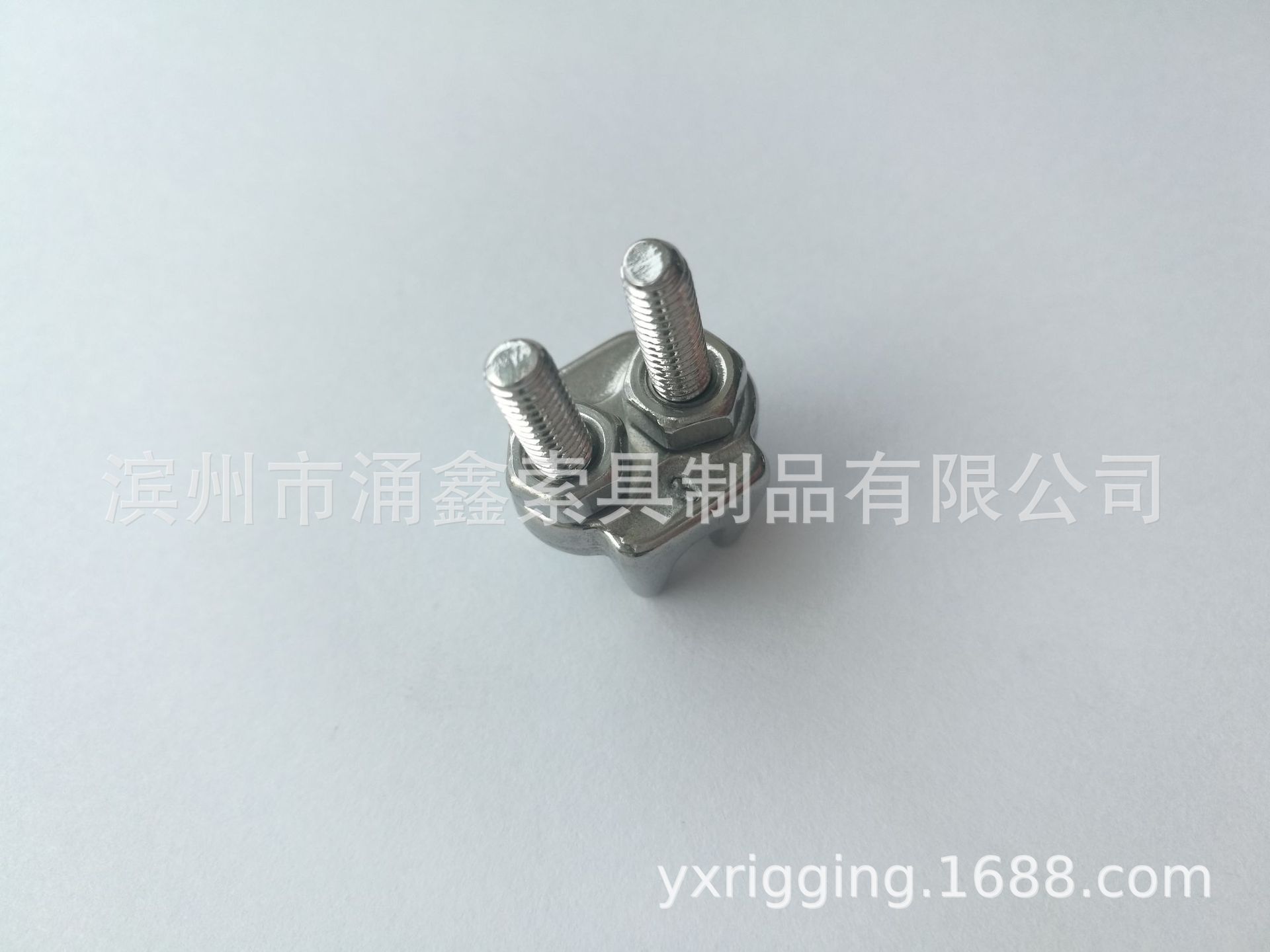 厂家直销 日式卡头 不锈钢卡头 美式卡头 板式卡头 钢丝卡扣3mm-阿里巴巴