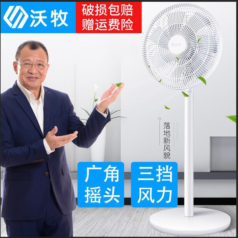 电风扇落地扇立式电扇家用学生静音非遥控扇落地电风扇一件代发