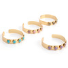 Fashionable universal organic decorations, turquoise metal stone inlay, bracelet, European style