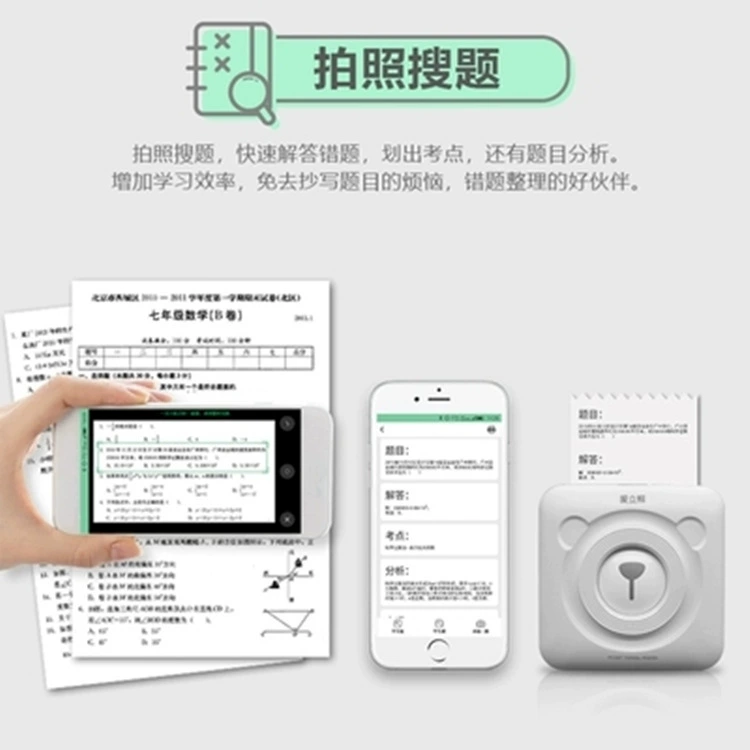 Pocket Printer (PeriPage) Portable Photo Bluetooth Printer, 203/304 dpi, Compact A6