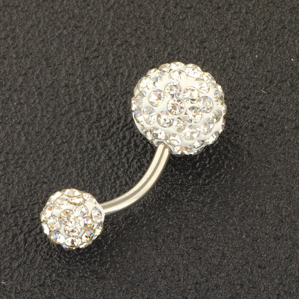 Pointed titanium steel lip stud product view
