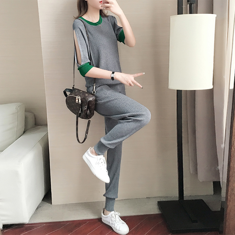 Costume femme en Tricot de soie glacée - Ref 3335098 Image 4